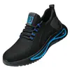 Zapatos de Protección Laboral para Hombres y Mujeres, Punteras de Acero, Anti-Aplastamiento y Anti-Perforación, Zapatos de Trabajo Ligeros de Verano con Suela Blanda, Fabricante Mayorista, Zapatos de Seguridad Protectores