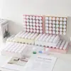 Estante de Almacenamiento de Botellas para Perler Beads de Escritorio Puede Contener 221 Colores No Requiere Ensamblaje Estante Apilable Gran Capacidad Esencial para Perler Beads