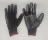 Guantes de protección laboral con revestimiento de nitrilo, hilo de nailon de 13 pines, impregnados en pegamento, para trabajos en obra, regalos transfronterizos.