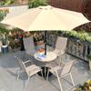 Fábrica de Guangdong Sombrillas para el Sol de Exterior Hechas a Medida, Sombrillas de Sol de Madera Maciza para Patio, Sombrillas para Jardín de Villa, Venta al por Mayor de Exportación