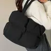 Diseño de Nicho Bolso Puffy de Plumas Bolso de Mano para Mujer Hombro Único Gran Capacidad Textura Ins 2026 Nuevo Otoño/Invierno Tendencia