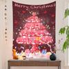2022 Novo Pano de Fundo de Natal Ins Decoração de Casa Transfronteiriça Árvore de Natal Fundo Pano para Pendurar na Parede Tapeçaria Amazon