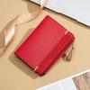 Novedad Cartera Plegable Corta para Mujer Múltiples Ranuras para Tarjetas Portatarjetas de Broche Billetera con Cremallera para Monedas Cartera de Moda Tendencia para Mujeres Jóvenes