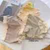 Venta especial de liquidación: Braguitas de mujer de auténtica seda helada con encaje de algodón. Colores enviados al azar. No se admiten devoluciones ni cambios.