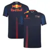 2025 Nuevo Verano Deportes al Aire Libre Ocio F1 Rojo Ferrari Red Bull Manga Corta Camiseta con Estampado Digital 3D Manga Corta