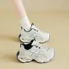 Zapatillas de dad para mujer, nuevo modelo 2026, suela gruesa, malla de primavera, zapatos de mujer para verano, que aumentan la altura, casual, deportivos, transpirables, estilo Forrest Gump