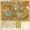 Pegatinas de Paisaje en Miniatura para Journaling, Pegatinas Decorativas 3D de Tamaño Grande, Disponible para Dropshipping