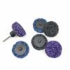 2 polegadas 50 Poly carborundum disco de metal de aço inoxidável polimento ferramenta pad não tecido torque folha de moagem de nylon