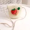 Chapéu de Palha Infantil Chapéu de Bacia de Verão Meninos e Meninas Chapéu de Sol Pequena Bolsa de Ombro Meninas Chapéu de Praia para Bebê Chapéu Pequeno Fresco Estiloso