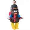 Ciclismo Navideño Transfronterizo Alce Árbol de Navidad Bicho Mocoso Navideño Pavo Fiesta Ropa de Fiesta Ropa Inflable de Papá Noel