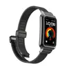 Adecuado para Correa de Reloj Huawei Band 10 con Hebilla Magnética, Pulsera de Malla de Acero Inoxidable, Universal para Correa con Hebilla Magnética Huawei Band 987