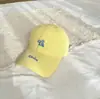 Gorra de Béisbol de Alta Calidad de Marca Europea y Americana de Moda con Bordado de Letras para Hombres y Mujeres, Estilo Pareja, Circunferencia de Cabeza Grande, Ala Ancha, Efecto Adelgazante del Rostro