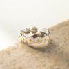 Anillo, Pendientes, Pulsera de Plata de Ley S925 Nalan, Serie Fresca y Dulce de Margaritas Joyería de Plata al por Mayor R03333