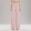 Nuevos Pantalones de Yoga de Pierna Ancha Transfronterizos para Mujer, Pantalones Largos Rectos Casuales Holgados con Bolsillos, Pantalones Deportivos para Correr y Ciclismo al Aire Libre