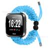 Adequado para Fitbit Versa1/2 Smart Strap Umbrella Rope Braided Nylon Adjustable Watch Wristband Spot