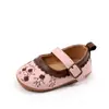 Nuevos Zapatos Bordados para Bebés Niños y Niñas de 0 a 1 Año, Zapatos Transpirables Antideslizantes para Niños Pequeños