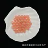 Contas Redondas Banhadas Cor de Gelatina 8mm para Pulseiras Artesanais DIY, Contas para Joias e Acessórios para Venda Atacado em Live Streaming Popular
