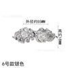 Clips Retro Europeos y Americanos para Suéter para Mujer, Hebillas de Bufanda de Seda Incrustadas de Diamantes, Clips para Bufanda Fijos Anti-Exposición, Clips para Chal, Accesorios de Aleación