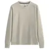 Sudadera de Lyocell Tencel y Lana de Camello Transfronteriza en stock, para hombre, de cuello redondo, manga larga, forro polar, cálida, para otoño e invierno