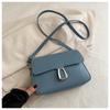 Bolso de moda para mujer, primavera y verano 2024, nuevo bolso cuadrado pequeño de tela combinable, bolso bandolera sencillo de gran valor para mujer.