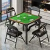 Mesa plegable para jugar Guandan, mesa de comedor pequeña para el hogar, mesa de comedor sencilla para viviendas de alquiler, mesa con fogata, mesa cuadrada