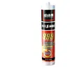 Sellador Resistente a Altas Temperaturas Ignífugo Weishibo Sellador de Silicona Neutra 999 Pegamento para Vidrio Pegamento Estructural Resistente a la Intemperie