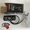 Faro Led Modificado para Vehículo Eléctrico con Foco de Tres Ojos, Ultrabrillante, Impermeable, Faro Modificado Integrado de Luz Alta y Baja