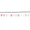 Fiesta Temática de Cumpleaños Bandera Romántica Decoración Triangular Bandera Decoración de Lugar al por Mayor Decoración de Banquete Suministros de Decoración