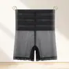 Calça Modeladora Pós-Parto Europeia e Americana Transfronteiriça Plus Size de Cintura Alta com Controle de Barriga Levanta Bumbum Respirável Fina Sem Costura Calça de Segurança