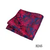 Pañuelo de Bolsillo para Traje de Hombre, Alta Densidad de 1200 Puntos, Seda Artificial, Accesorio para Traje, Pañuelo Jacquard, Bufanda Cuadrada, En Stock