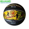 Fábrica venta al por mayor Naranja Naranja azul rojo blanco goma baloncesto juego entrenamiento baloncesto exportación