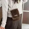Nova bolsa de ombro estilosa para outono e inverno, versátil, com um design felpudo retrô, perfeita para carregar um celular, e tamanho mini para mulheres, coleção 2026