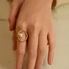 Anillo Estilo Coreano Estilo Ins para Mujer Diseño de Nicho Anillo de Perlas Transfronterizo Retro Lujo Ligero Simple Anillo Abierto