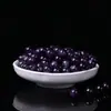 Venta directa del fabricante de cuentas sueltas de amatista natural para abalorios hechos a mano DIY, cuentas redondas de cristal semiacabadas, accesorios para joyería, venta al por mayor