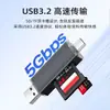 Lector de Tarjetas de Alta Velocidad USB 3.0 Tipo-C Teléfono Móvil OTG Todo en Uno SD TF Tarjeta Multifunción Doble Uso para Teléfonos Móviles y Computadoras
