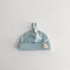 Chapéu de bebê coreano Qiunan, novo modelo de moda outono e inverno, touca para fontanela de recém-nascido, gorro infantil