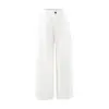 Calça pantalona feminina estilo europeu e americano, novo modelo do início do outono de 2026, calça casual drapeada estilo terno solta reta slim-fit, calça longa de cintura alta
