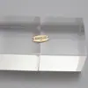 Etiqueta de Metal Costurada à Mão com Letras em Inglês, Fivela Retangular com Letra, Etiqueta para Roupa, Fivela Decorativa para Sapatos e Chapéus, Acessórios para DIY de Colares
