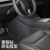 Aplicable a la nueva versión del control central de Tesla Model 3/Y, ambos lados del borde, tabla protectora para patadas, modificación, accesorios interiores