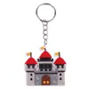 Chaveiro Escudo do Trono do Cavaleiro Armadura Castelo Desenho Animado Decoração de Mochila Amazon Aliexpress Shein Chaveiro