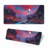 Mouse Pad Paisagem Impressa Extra Grande Venda Quente Transfronteiriça Borracha Natural Antiderrapante Borda Espessada Tapete de Mesa Dropshipping