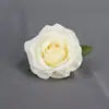 Fabricantes de cabeças de flor de rosa artificial decoração de casamento casa artificial com arame de ferro cabeça de flor de rosa grande flor de simulação flor artificial fotografia