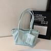 Bolso de Mujer Bolso de Primavera Gran Capacidad Trabajo Mochila de Mujer Nueva Commuter Hombro Simple Cuero de Cera de Abeja Bolso Grande Tote Versátil