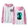 Sudadera con capucha holgada informal con estampado periférico de Dragon Ball Saiyan, para hombres y mujeres, de la serie Dragon Ball Sun Wukong