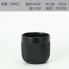 Vasos de Flores Cerâmicos para Varanda Uso Doméstico, Tamanhos Grande e Pequeno, Vasos de Cerâmica para Phalaenopsis, Clorofito, Monstera e Rosa, com Desenhos Pintados
