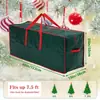 Suministro exclusivo transfronterizo de bolsas grandes para almacenamiento de árboles de Navidad, bolsas para embalaje de mudanzas, bolsas de almacenamiento impermeables de PE engrosado al por mayor