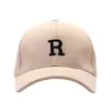 Nova Touca de Baseball Versátil com Bordado de Letra para Mulheres, Chapéu de Sol Fashion e Simples para Exterior, Proteção Solar Esportiva