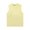 Essentials Hhh Camiseta com Letras Estilo Americano Regata Trbottomy Marca High Street Fog Verão Camiseta Básica para Homens e Mulheres