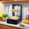Gabinete de Aislamiento para Exhibición Comercial Calefacción Temperatura Constante Gabinete para Alimentos Cocidos Tienda de Tartas de Huevo Pollo Frito Hamburguesas Gabinete de Aislamiento para Desayuno Gabinete de Exhibición de Castañas