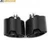 Adequado para Bmw G20 G21 320D 320I 330I Mp Fibra de Carbono Boca Final Tubo de Escape Bico Silenciador
